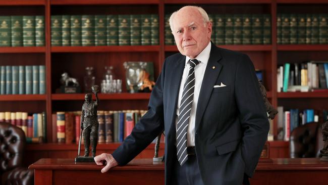 Former prime minister John Howard. Picture: Jane Dempster