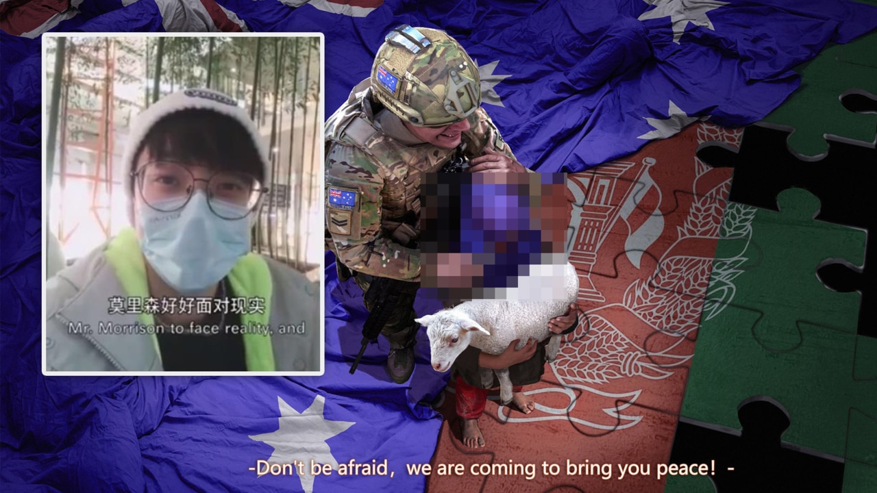 Meet China’s “Wolf Warrior artist” who created the horrific ADF propaganda image