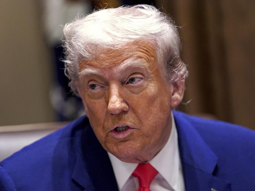President Donald Trump has paused the harshest of his tariffs - a move that reportedly less about the plummeting stock market and more about another financial market that was making officials sweat. Picture: Pool via AP