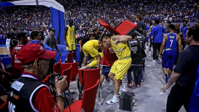 This isn’t what basketball is about. (AFP Photo)