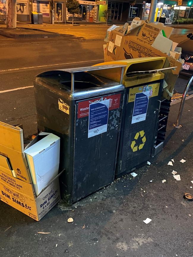 Rubbish is piling up on the streets of the Darebin municipality as the council’s waste collectors are on strike.