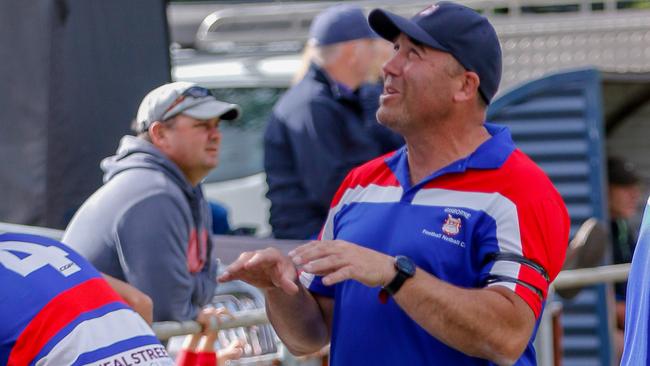 Gisborne coach Rob Waters. Picture: Aaron Cook