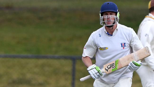 Michael Burke at the crease for Long Island.