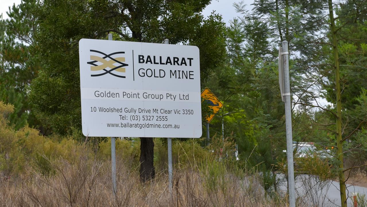 Tragedy struck at the Ballarat gold mine on March 13, when a collapse killed one miner. Picture: NCA NewsWire/ Ian Wilson