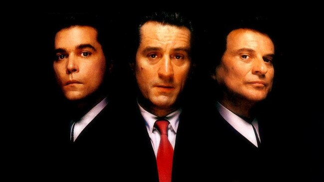 Ray Liotta, Robert De Niro and Joe Pesci in the masterpiece Goodfellas. Picture: Supplied