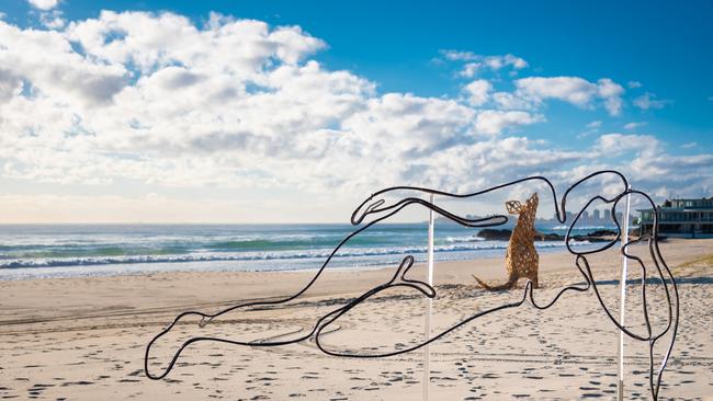 There are 52 sculptures to view in the main exhibition of the Swell Sculpture Festival. Photo: PBR Images