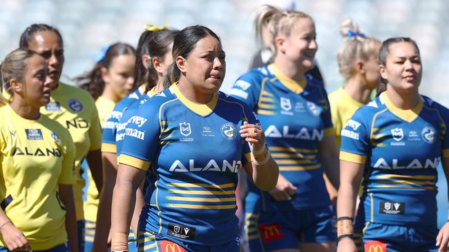 The council logo will appear on the NRLW jersey under the deal. Picture: Mark Nolan/Getty Images