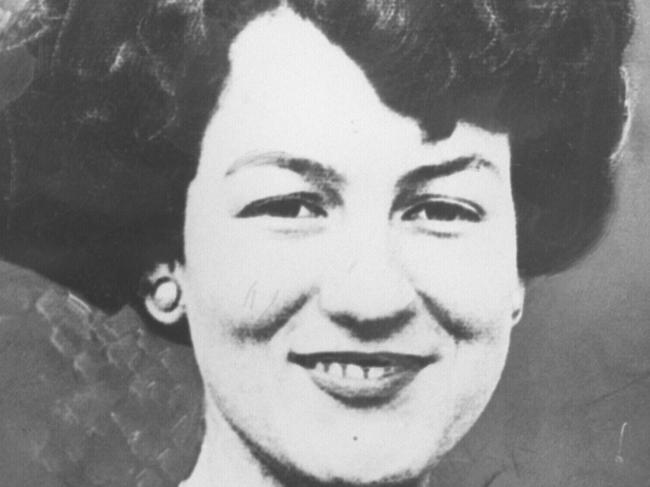 Headshot of murder victim  Betty Thomson Shanks whose body was found at Thomas St. Grange  1952.