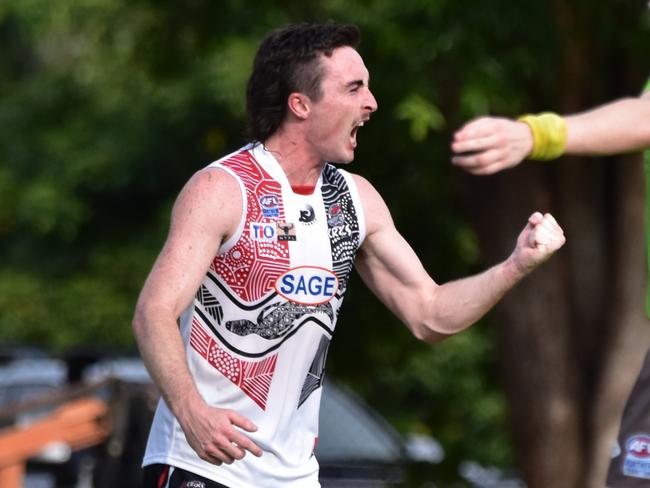 Southern Districts managed a massive win over form side Waratah. Picture: Tymunna Clements / AFLNT Media