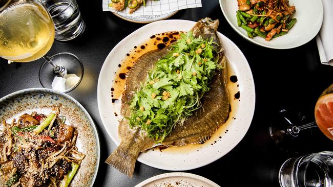 Cool Carlton: Lygon St newcomer Lagoon Dining has made a splash. Picture: Nicole Cleary