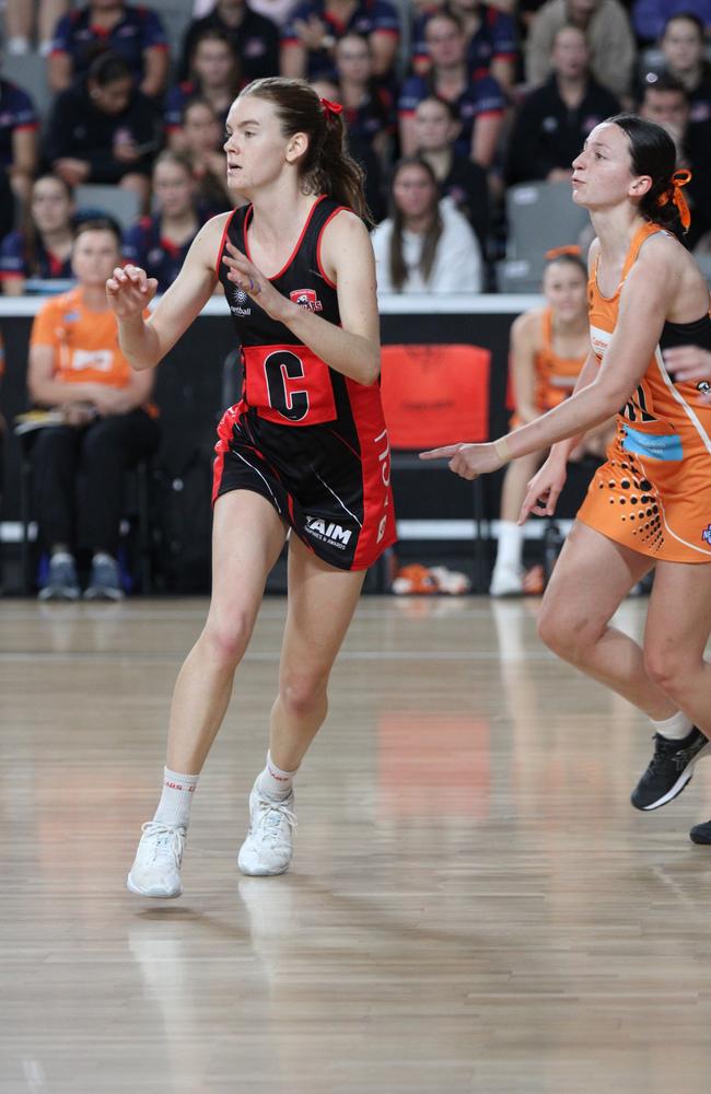 Carina Leagues Club Tigers v Brisbane North Cougars U18 Nissan State Titles grand final. Pictured: Ellie Brice