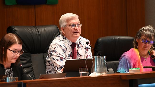 Cairns’ Deputy Mayor Terry James said the proposal was not appropriate for the city. Picture: Isaac McCarthy