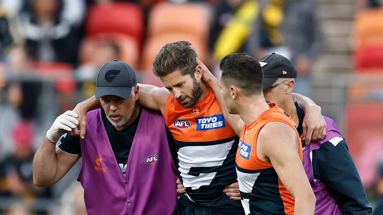 Ward, GWS staff in tears amid career-ending ACL fears