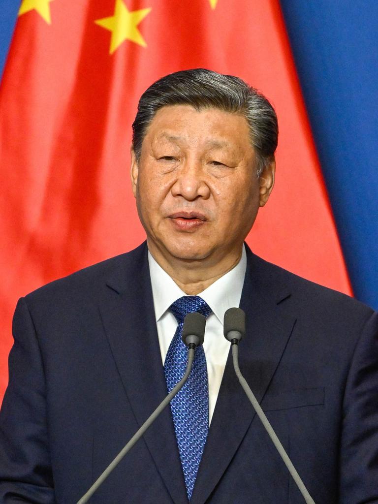 Chinese President Xi Jinping. Picture: Szilard Koszticsak / POOL / AFP
