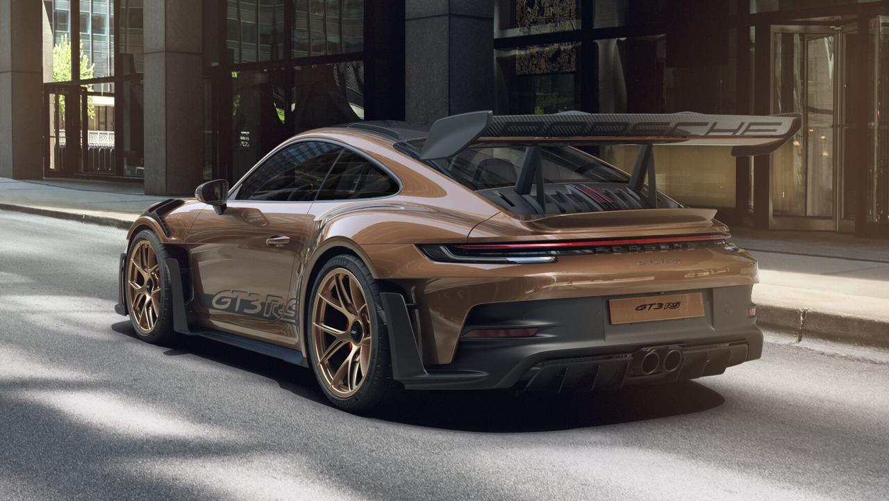 For the right price, you can have the Porsche in any colour – even brown with gold wheels.