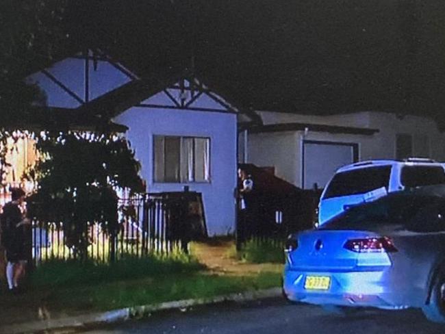 Brayden Lewer has been charged after a home invasion in Berala. Picture: Chanel 7