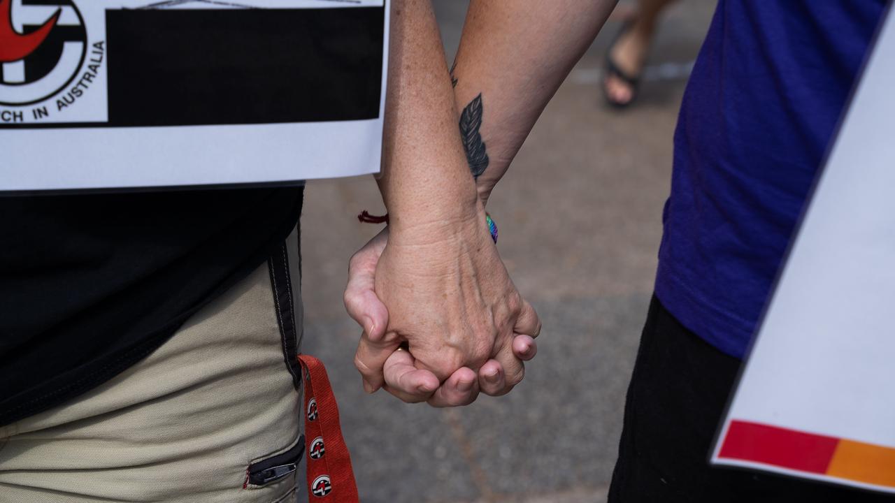 Thousands attended the 2023 Top End Pride March through Darwin City on Saturday, June 24. Picture: Pema Tamang Pakhrin