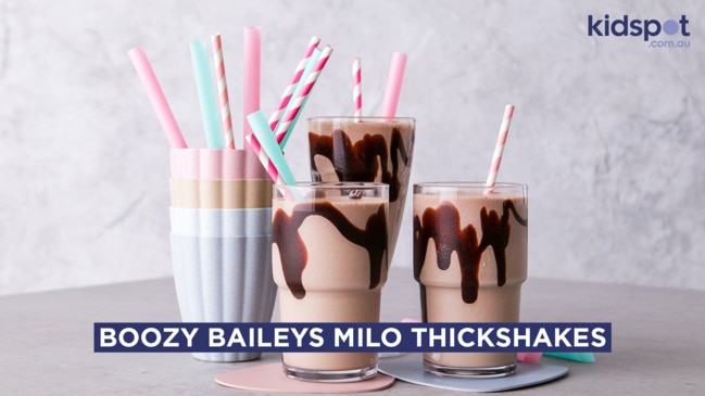 Boozy Baileys Milo Thickshakes