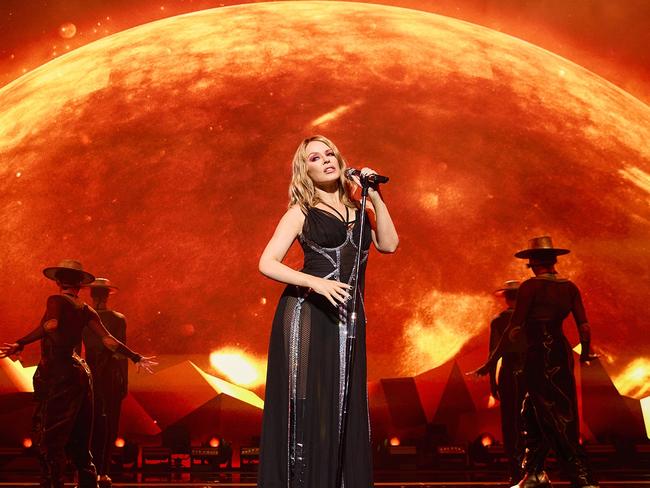 Kylie Minogue kicked off her long awaited Australian Tour in Perth over the weekend. Picture: Erik Melvin