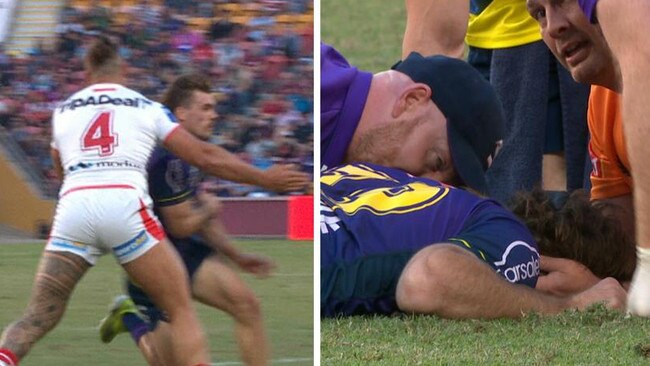 Ryan Papenhuyzen was sidelined for extended period after suffering severe concussion from a high tackle by Tyrell Fuimaono in round 10.