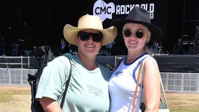 Shanelle & Taylah Cunningham CMC Rocks Saturday March 18, 2023. Picture John Gass