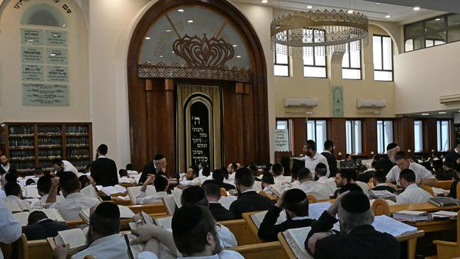 The current exemption for conscription for ultra-Orthodox young men is rekindling tensions in Israeli society. Picture: Tanya Habjouqa/Noor Images for WSJ