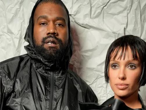 Kanye West and Bianca Censori . picture : Getty