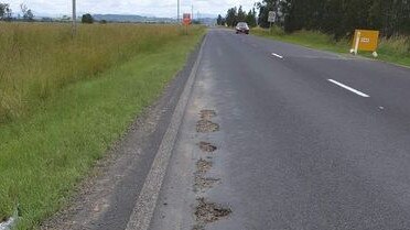 Recent roadworks completed by Lismore City Council.