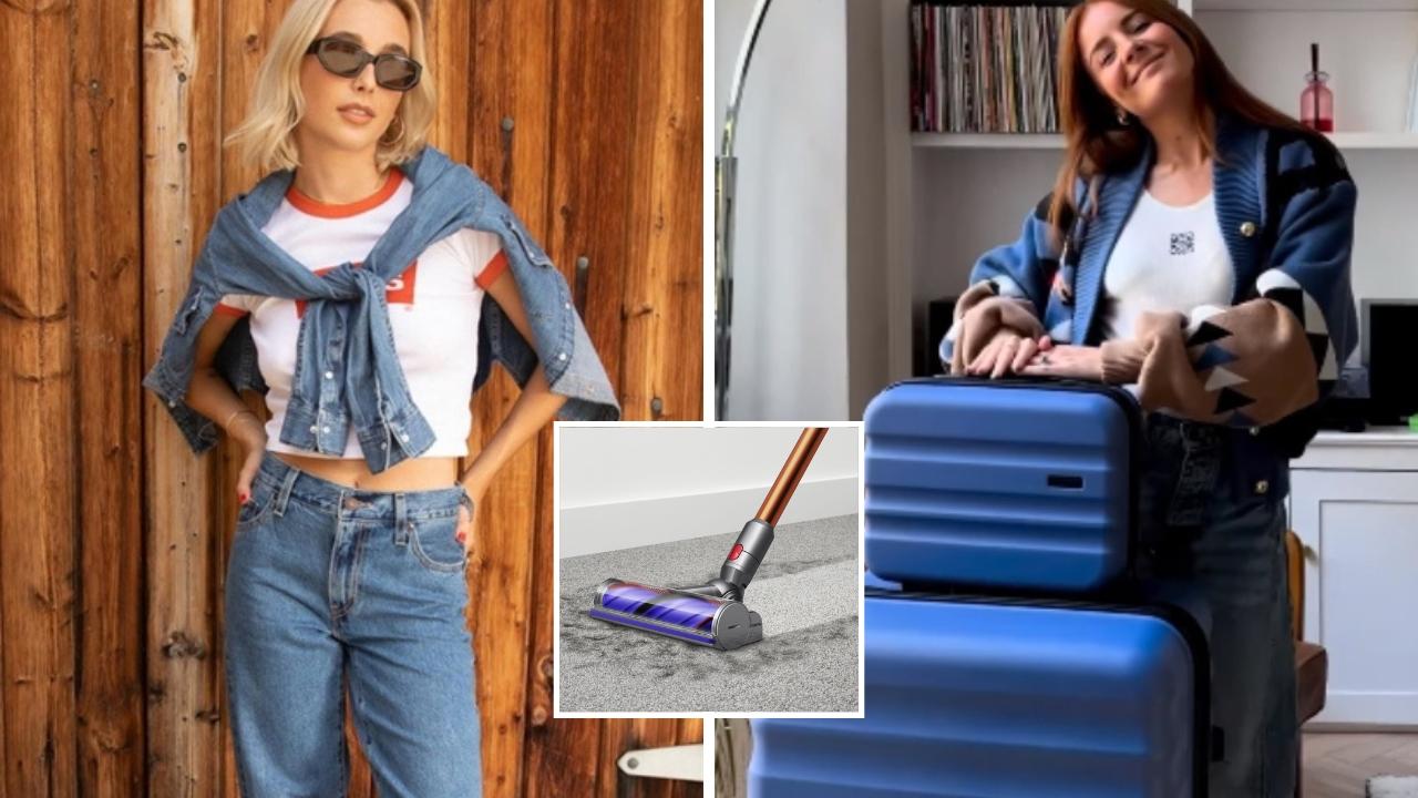 Get your wishlists ready because one of the biggest sales events of the year is finally here. Picture: Instagram/@levis, @antlerofficial, Dyson.