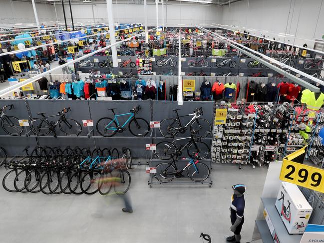 Sports megastore Decathlon has just opened at Moorabbin.