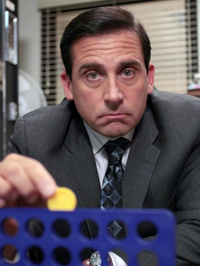 Steve Carrell in the US version of The Office.