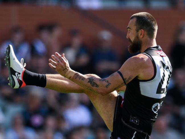 Dixon showed in round 1 he can still be a weapon for Port. Picture: Mark Brake/Getty Images