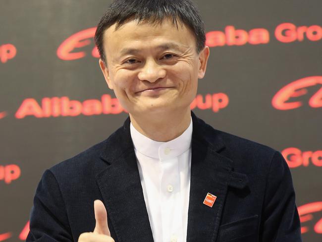 Billionaire ... Alibaba Group Executive Chairman Jack Ma. Picture: Getty