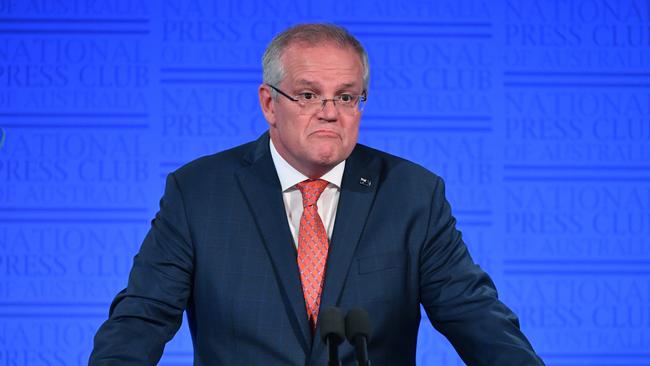 Prime Minister Scott Morrison won’t be pushing for greater emissions reduction targets. Picture: AAP