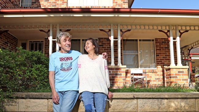 Putney residents Mike and Wendy Salinos have seen the suburb transform. Picture: Toby Zerna