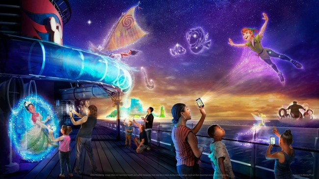 A Disney cruise provides a little magic at sea.