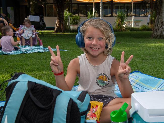 DARWIN, AUSTRALIA Sunday, 31 December, 2023:DARWIN NEW YEARS EVE 2023 Stirling Kane pose for a photo at Darwin Waterfront. Picture: Pema Tamang Pakhrin
