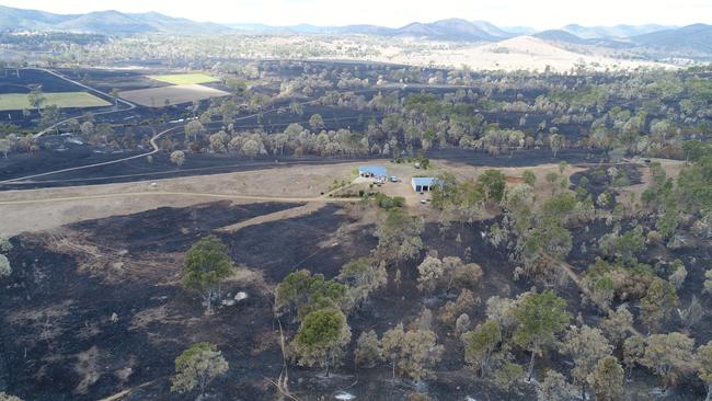 Aerial footage of the aftermath of the Woolooga fire in 2018. It’s fascinating that the Indigenous origins of the word Woolooga is from the Gubbi Gubbi words for smoke and ground/place.