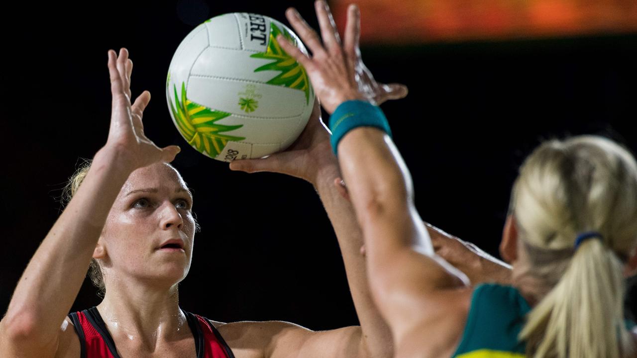 England’s Jo Harten in action in the Commonwealth Games gold medal match. England’s series in Australia could also be in doubt.