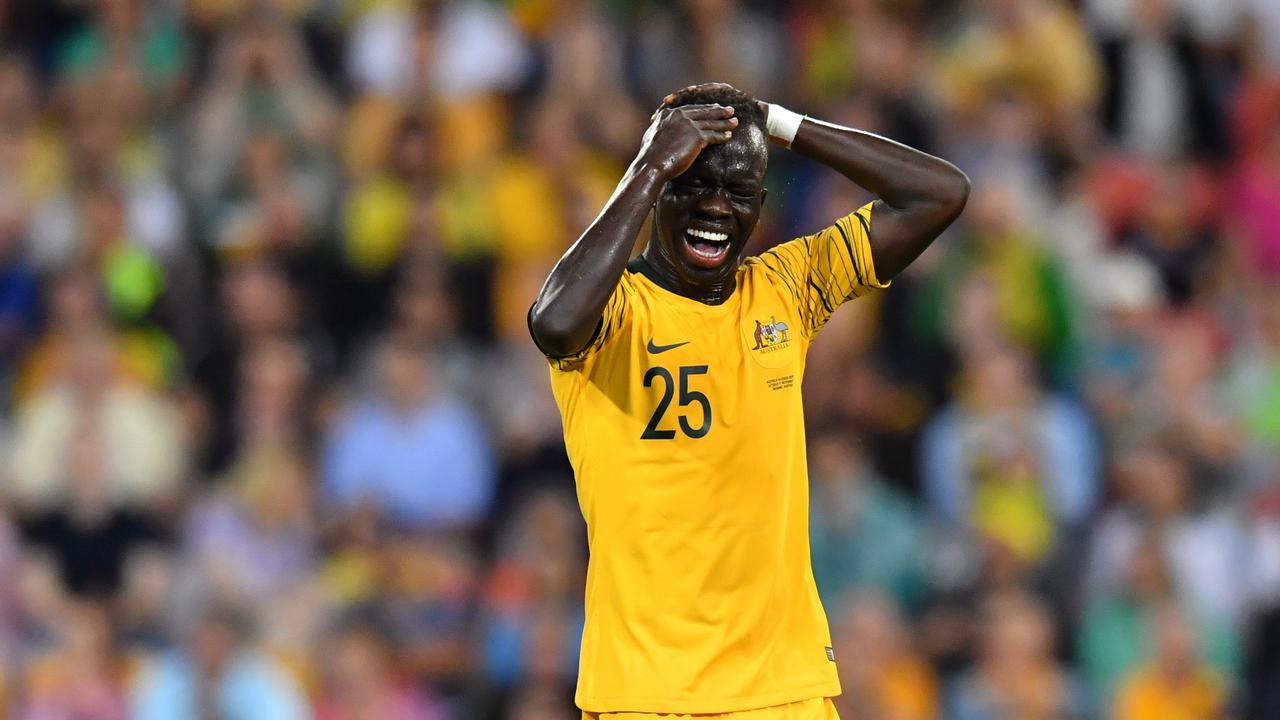 Awer Mabil of the Socceroos