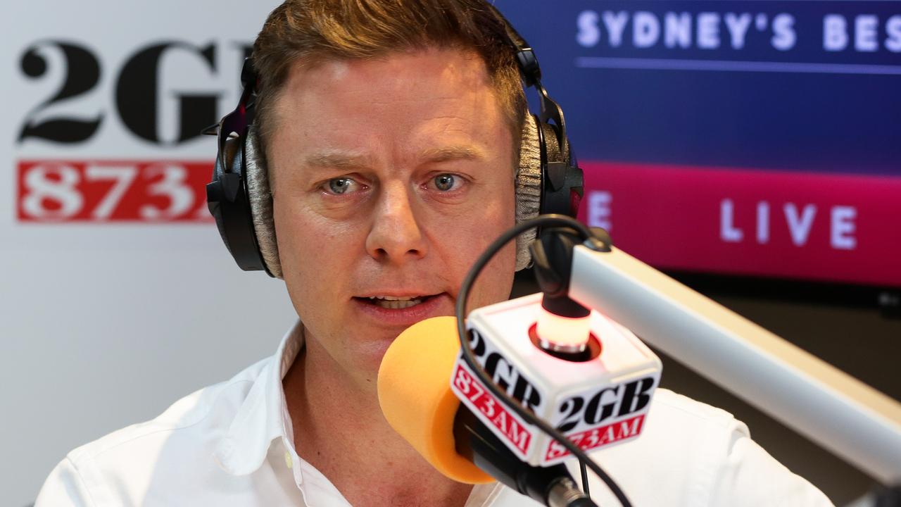 Ben Fordham has fired up over the plan to ban new petrol cars in the ACT. Picture: Gaye Gerard/ Daily Telegraph