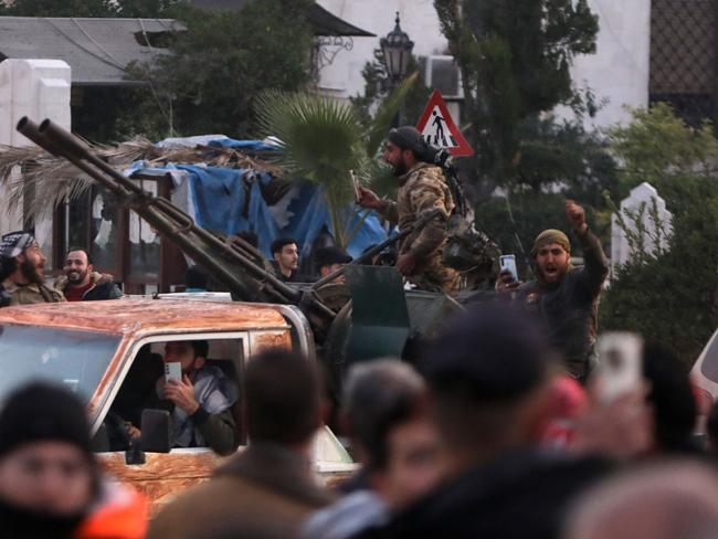 Islamist-led rebels captured the central Syrian city of Hama, days after seizing the country's commercial hub Aleppo. Picture: AFP