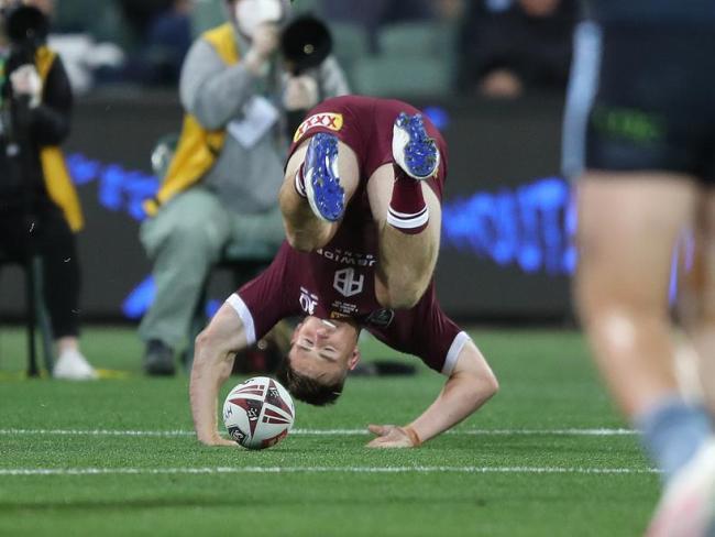 Brimson scored Queensland's opening try.