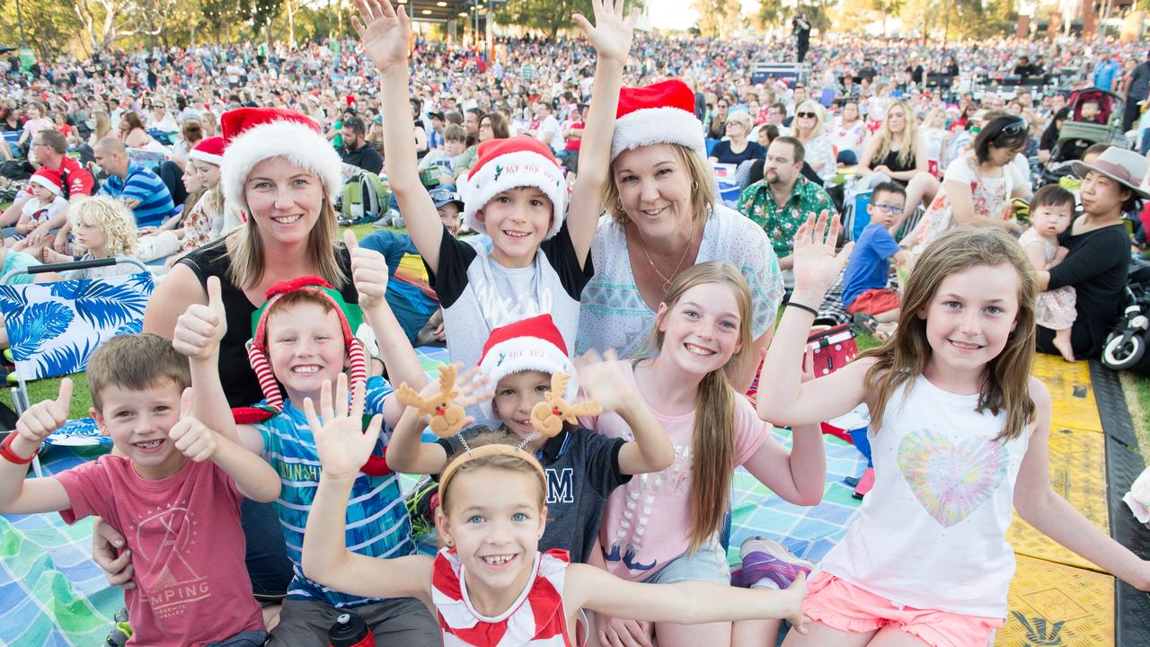 Which Christmas carols are going ahead in Adelaide Herald Sun