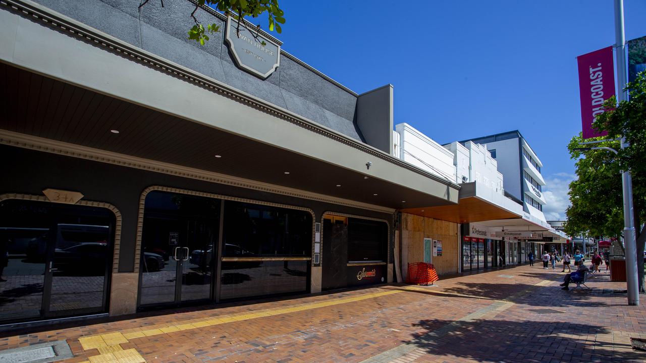 Buildings in Nerang St, Southport off Scarborough st. Picture: Jerad Williams