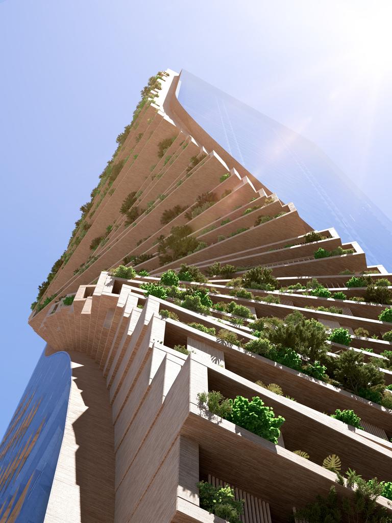 World's biggest vertical gardens to be built on city skyscrapers | Herald  Sun