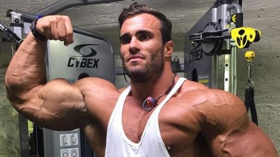 Actor and former Mr Universe Calum von Moger pleaded guilty to possessing drugs. Picture: Instagram