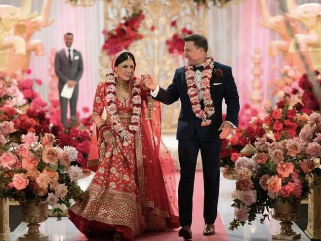 Sandy Jawanda and Dan Hunjas Married At First Sight 2023. Picture: Instagram