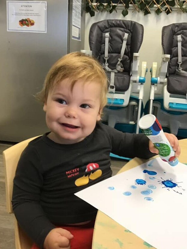 Ezekiel, 13 months - nominated for Ipswich's cutest toddler.