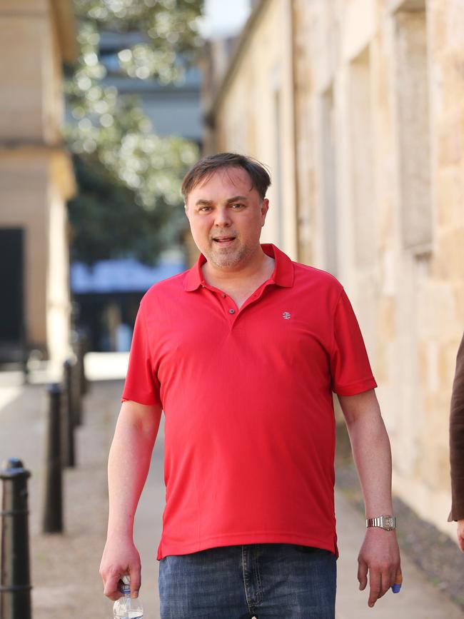 Nick Llewellyn at the Supreme Court in Sydney. Picture: John Feder